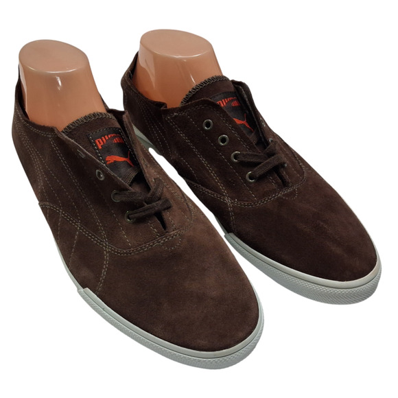 Puma Tekkies Hunger Brown Suede Casual Sneakers Mens Size 12 Shoes Vintage New main image 9